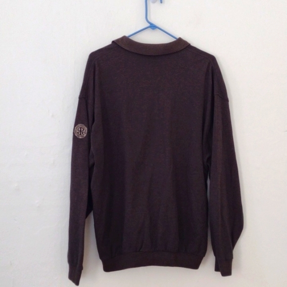 Firehorn Vintage Brown Portland Country Club Pullover Sweater Size L - Picture 3 of 12